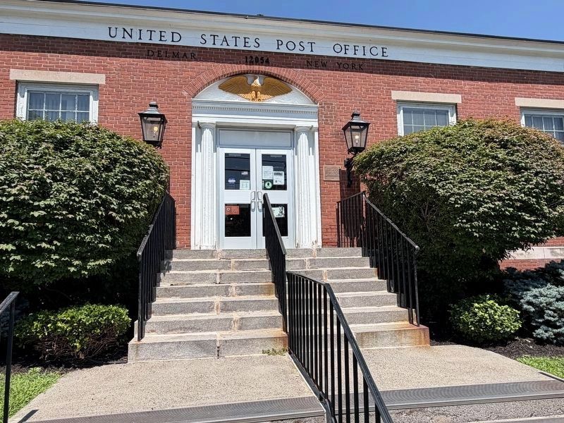 Delmar Post Office Marker image. Click for full size.