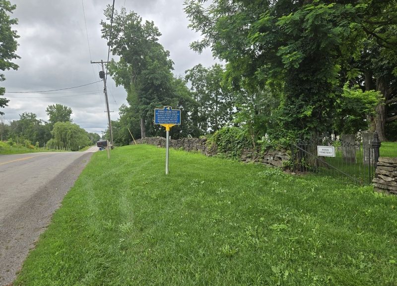 Annis Cemetery Marker. Click for full size. Annis Cemetery Marker image. Click for full size.