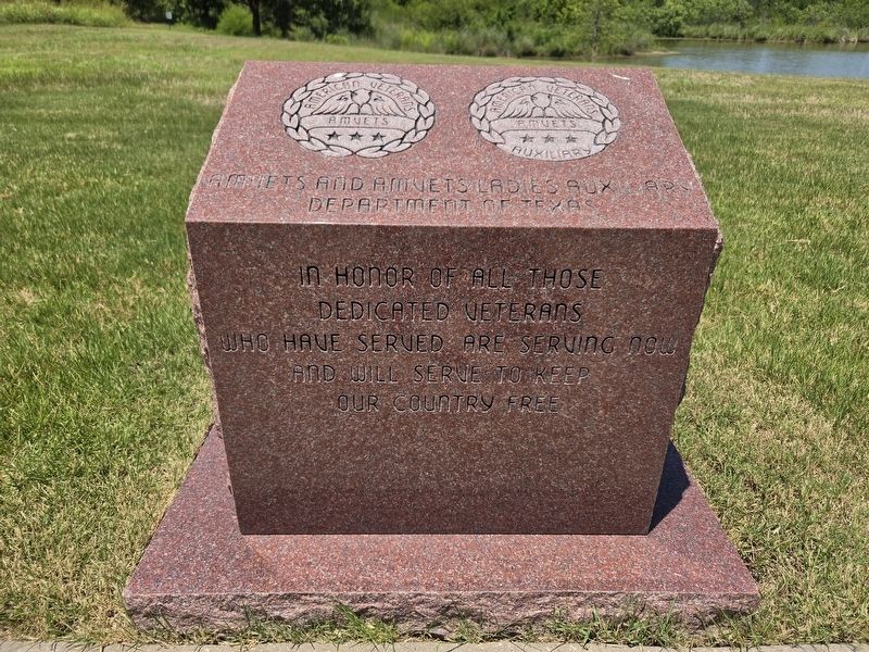 AMVETS and AMVETS Ladies Auxiliary Marker. Click for full size. AMVETS and AMVETS Ladies Auxiliary Marker image. Click for full size.