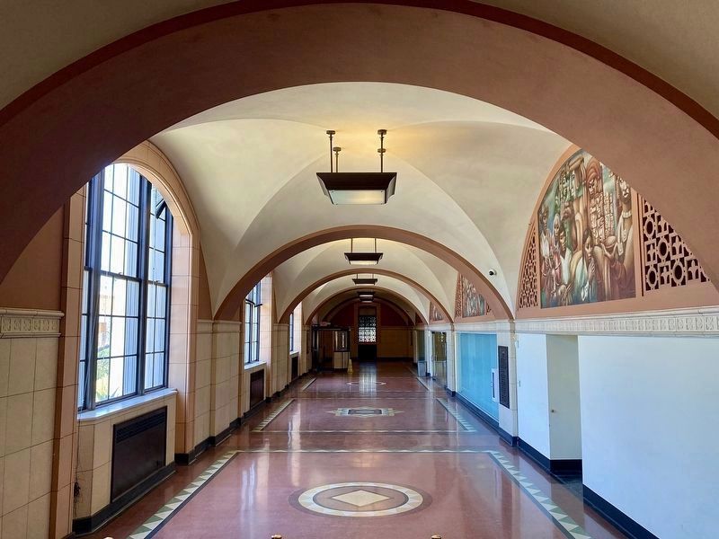 Terminal Annex Lobby and Murals. Click for full size. Terminal Annex Lobby and Murals image. Click for full size.