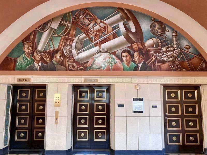 Mural Telescopes. Click for full size. Mural Telescopes image. Click for full size.