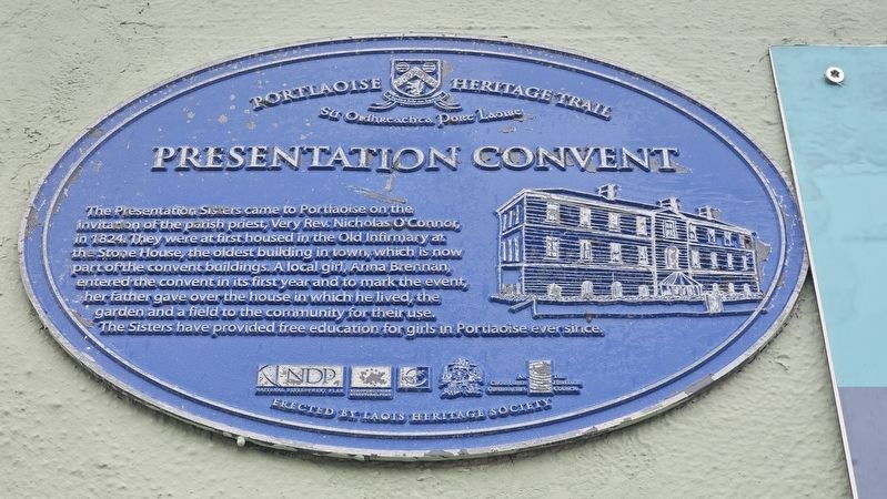 Presentation Convent Marker. Click for full size. Presentation Convent Marker image. Click for full size.
