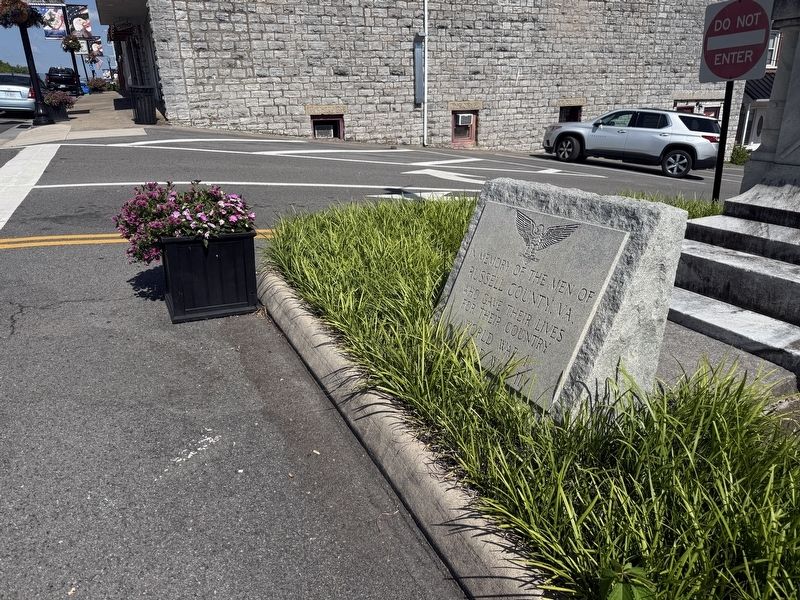 World Wars I and II Memorial. Click for full size. World Wars I and II Memorial image. Click for full size.