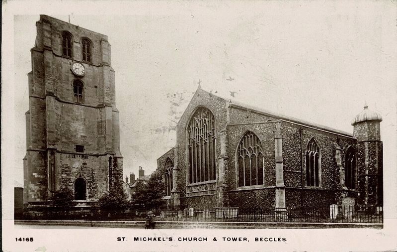 St Michaels Church and Tower, Beccles. Click for full size. St Michaels Church and Tower, Beccles image. Click for full size.