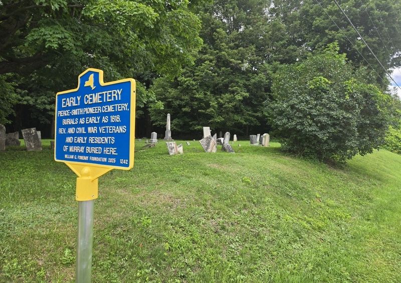 Early Cemetery Marker image. Click for full size.
