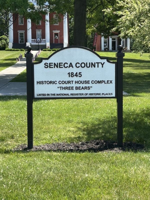Seneca County Marker. Click for full size. Seneca County Marker image. Click for full size.