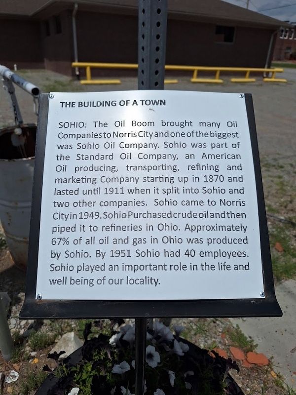 Sohio Marker. Click for full size. Sohio Marker image. Click for full size.