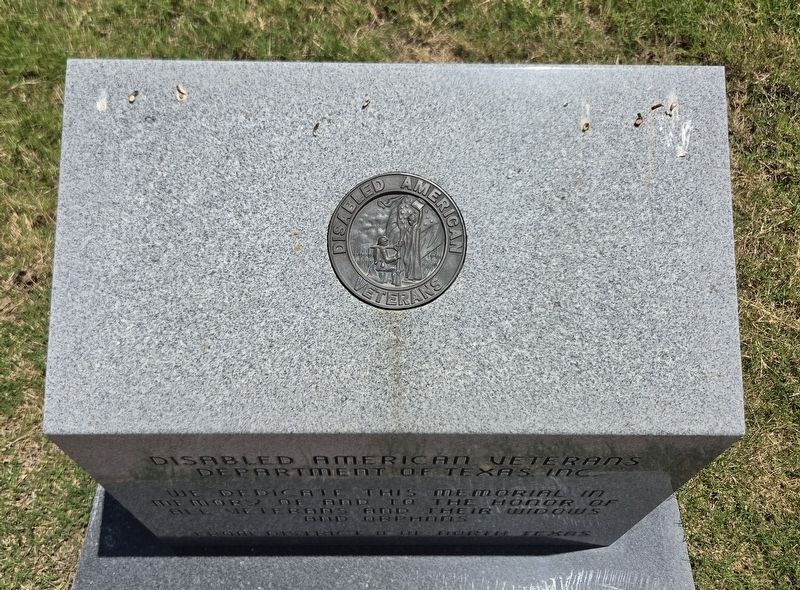 Disabled American Veterans Marker image. Click for full size.