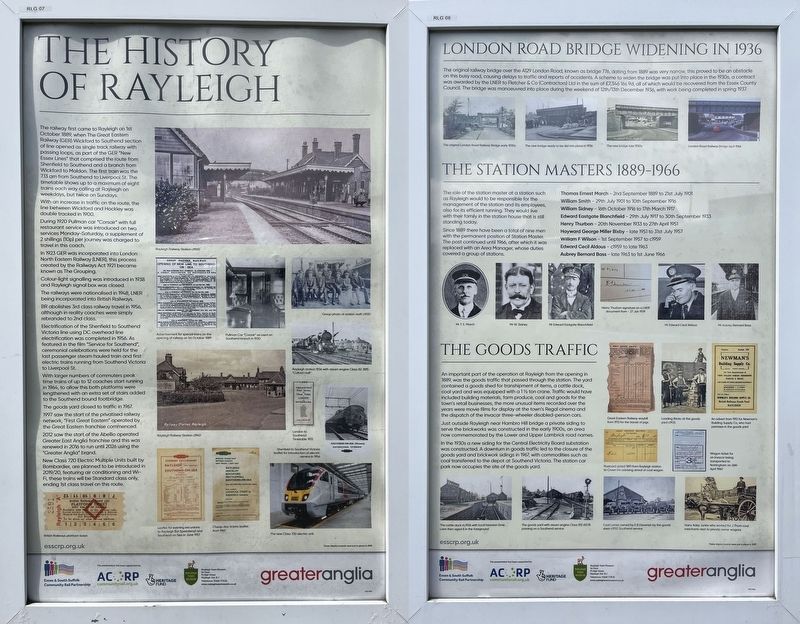 The History of Rayleigh Marker image. Click for full size.