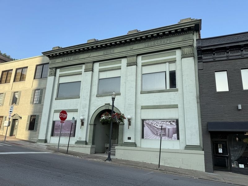 The Bluefield Daily Telegraph Building. Click for full size. The Bluefield Daily Telegraph Building image. Click for full size.