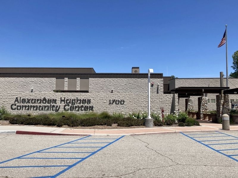 Alexander Hughes Community Center. Click for full size. Alexander Hughes Community Center image. Click for full size.