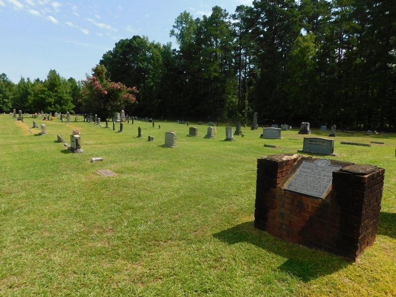 Crossroads Methodist Church & Cemetery Marker. Click for full size. Crossroads Methodist Church & Cemetery Marker image. Click for full size.