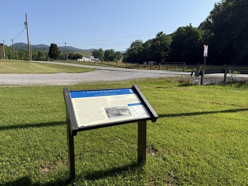 Battle of Wytheville Marker image. Click for full size.