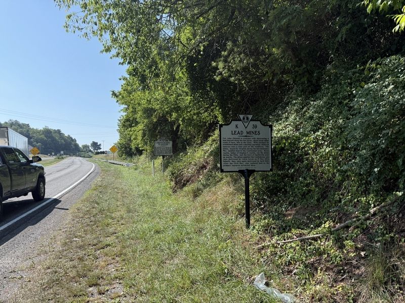 Lead Mines Marker. Click for full size. Lead Mines Marker image. Click for full size.