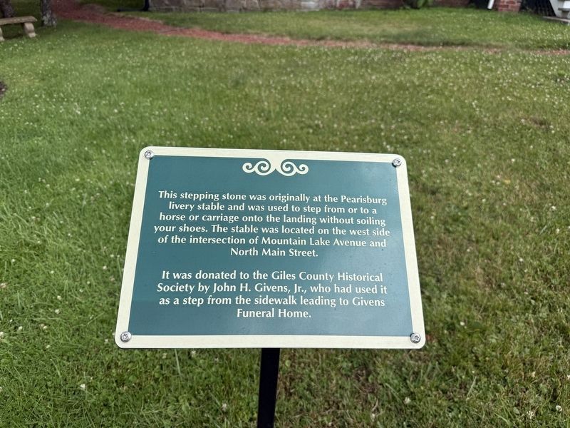 Stepping Stone Marker. Click for full size. Stepping Stone Marker image. Click for full size.