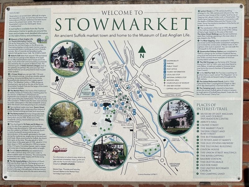 Stowmarket Marker. Click for full size. Stowmarket Marker image. Click for full size.