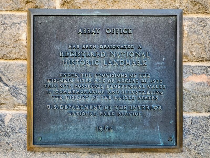 Assay Office Marker. Click for full size. Assay Office Marker image. Click for full size.