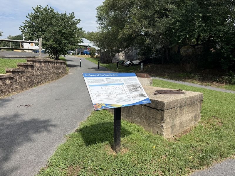 Settlement of Port Republic Road Marker image. Click for full size.