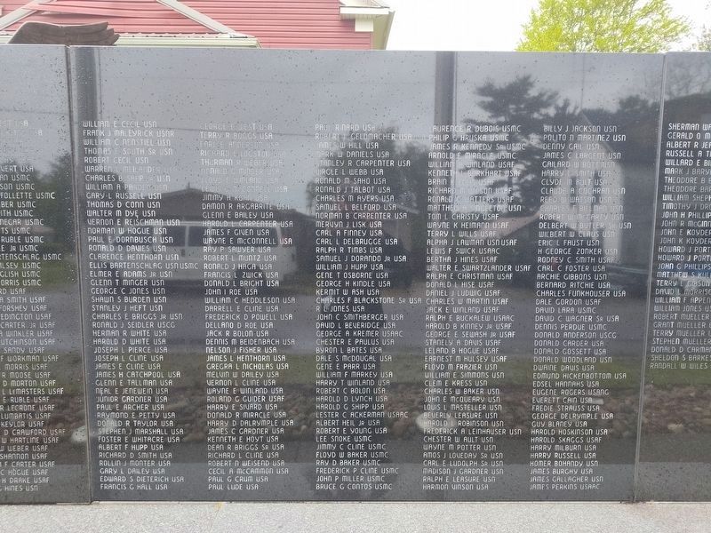 Heroes Wall Marker. Click for full size. Heroes Wall Marker image. Click for full size.