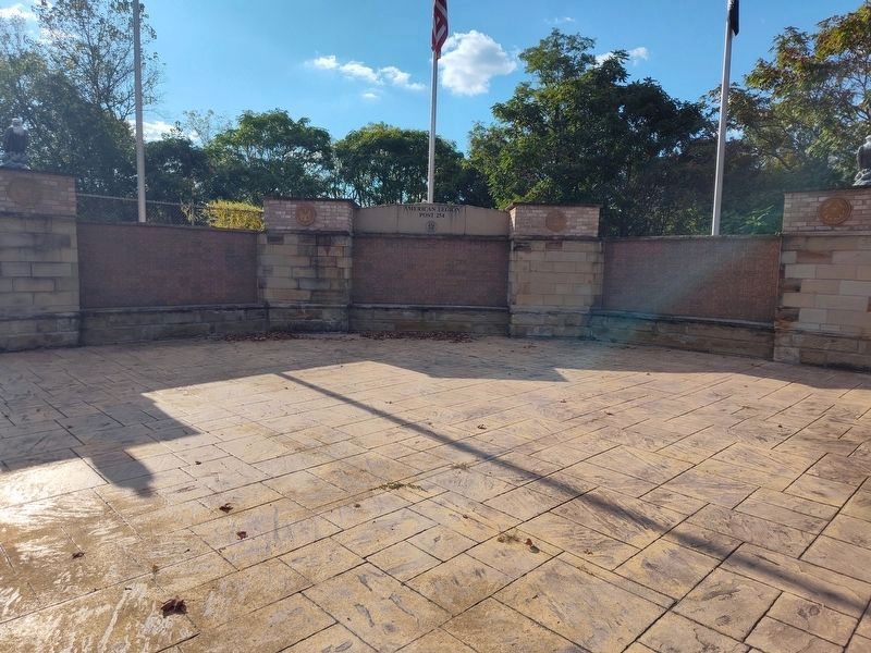 American Legion Post 254 Wall of Honor Marker image. Click for full size.