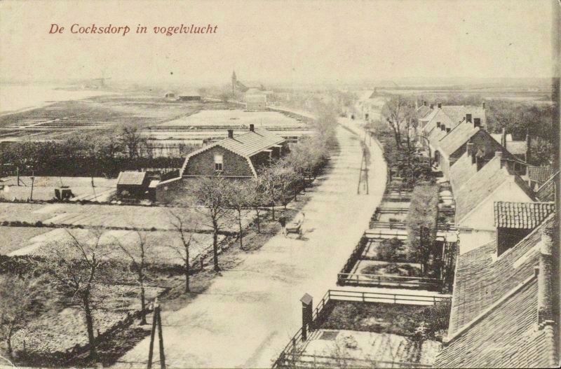 De Cocksdorp en vogelvlucht / Birds-eye view of De Cocksdorp image. Click for full size.