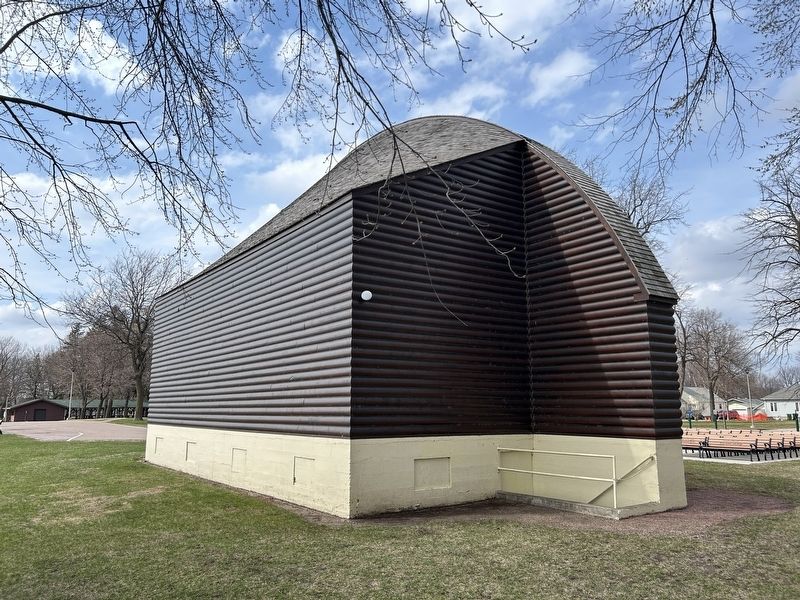 Worthington Bandshell. Click for full size. Worthington Bandshell image. Click for full size.