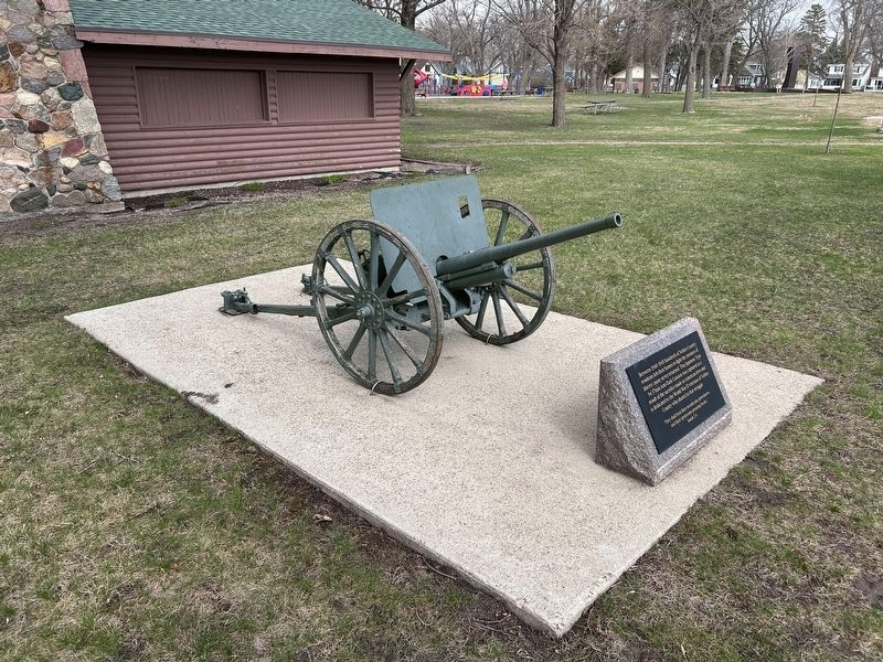 Japanese Type 94 37mm Anti-Tank Cannon & Memorial. Click for full size. Japanese Type 94 37mm Anti-Tank Cannon & Memorial image. Click for full size.