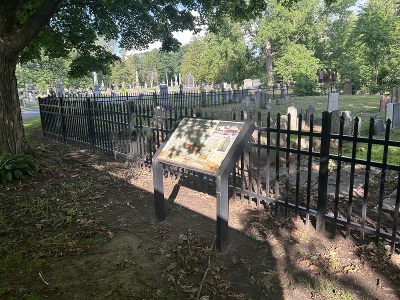 The First Reformed Church Burial Ground Marker. Click for full size. The First Reformed Church Burial Ground Marker image. Click for full size.