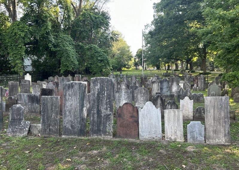 View of First Reformed Dutch Church Gravesites Area. Click for full size. View of First Reformed Dutch Church Gravesites Area image. Click for full size.