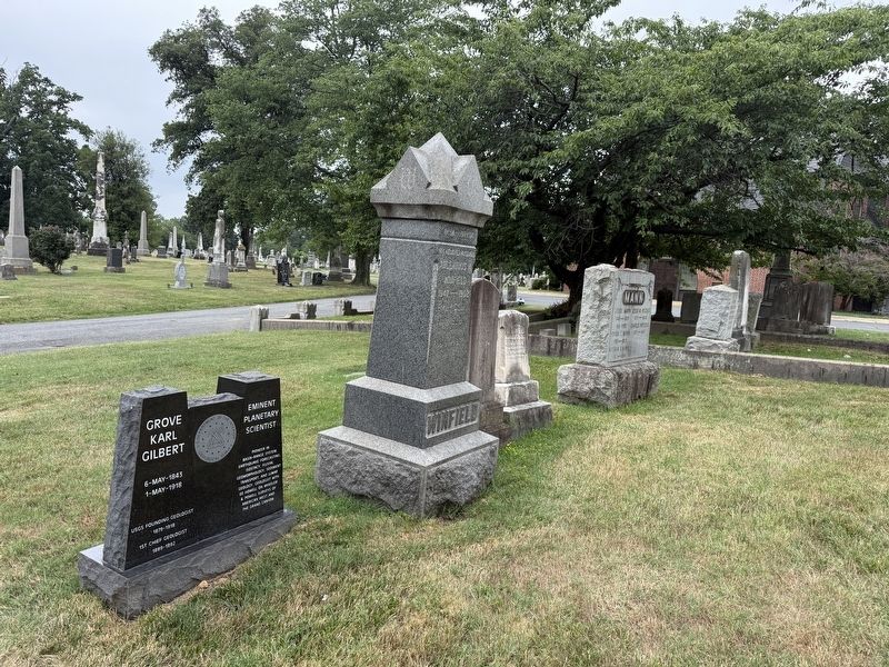 Grove Karl Gilbert Marker. Click for full size. Grove Karl Gilbert Marker image. Click for full size.