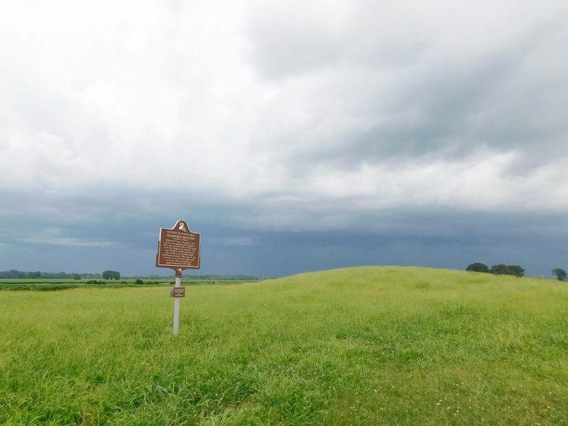 Balmoral Mound & Marker. Click for full size. Balmoral Mound & Marker image. Click for full size.