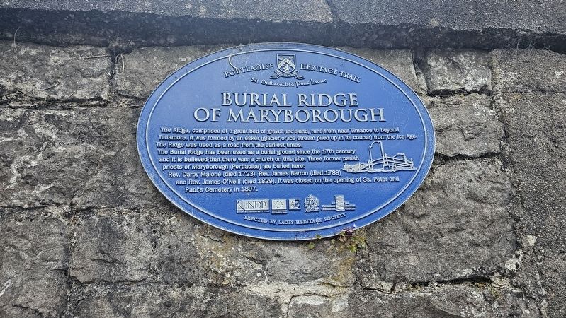 Burial Ridge of Maryborough Marker. Click for full size. Burial Ridge of Maryborough Marker image. Click for full size.