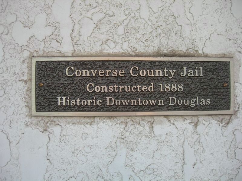 Converse County Jail Marker. Click for full size. Converse County Jail Marker image. Click for full size.