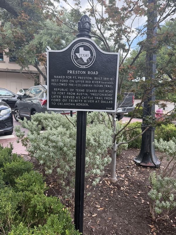 Preston Road Marker image. Click for full size.