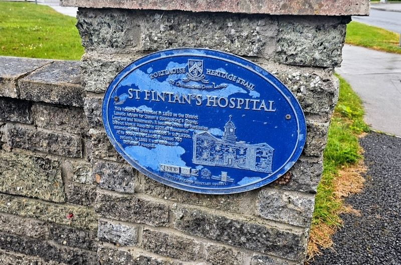 St Fintan's Hospital Marker image. Click for full size.