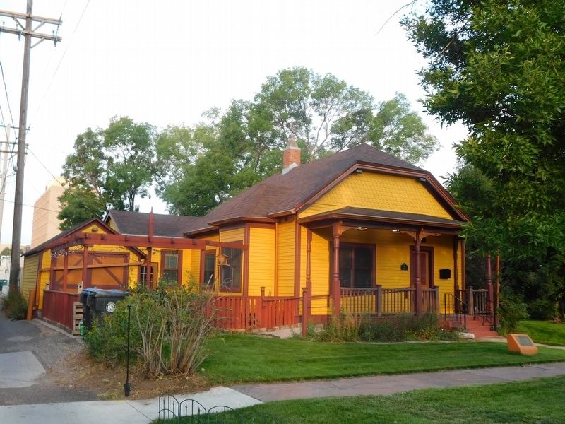 Esther Hobart Morris House. Click for full size. Esther Hobart Morris House image. Click for full size.
