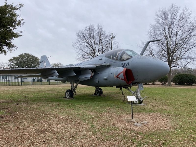 Grumman A-6E Intruder & Marker. Click for full size. Grumman A-6E Intruder & Marker image. Click for full size.