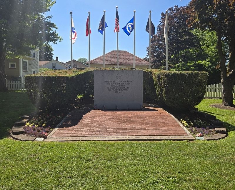 Veterans Memorial. Click for full size. Veterans Memorial image. Click for full size.