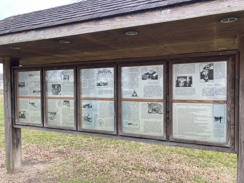 History of Naval Air Station and Naval Air Depot, Norfolk Marker. Click for full size. History of Naval Air Station and Naval Air Depot, Norfolk Marker image. Click for full size.