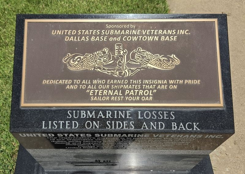 Eternal Patrol Marker. Click for full size. Eternal Patrol Marker image. Click for full size.