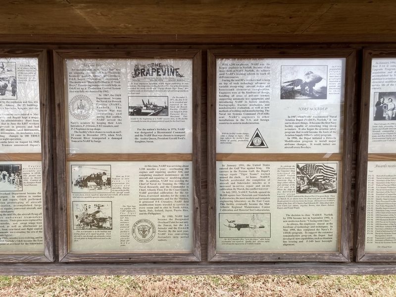 History of Naval Air Depot, Norfolk Marker. Click for full size. History of Naval Air Depot, Norfolk Marker image. Click for full size.