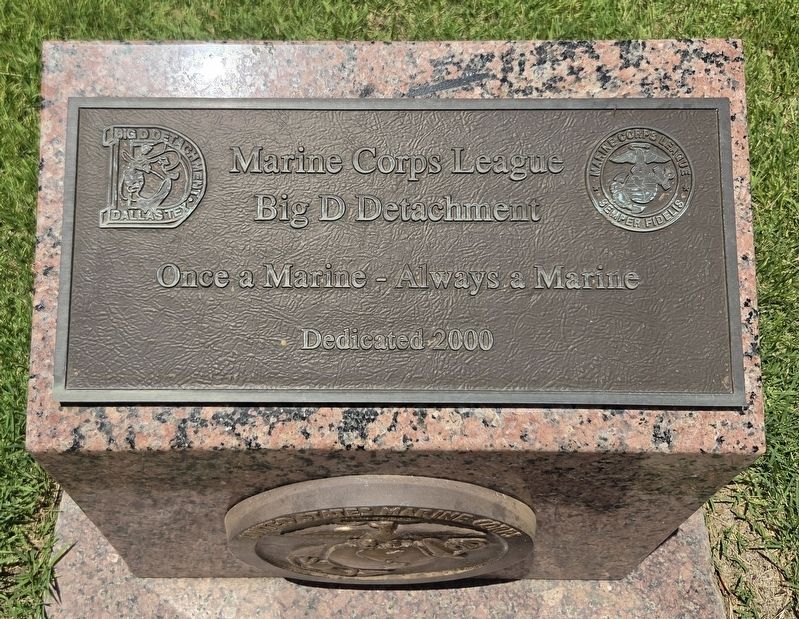 Big D Detachment Marker. Click for full size. Big D Detachment Marker image. Click for full size.