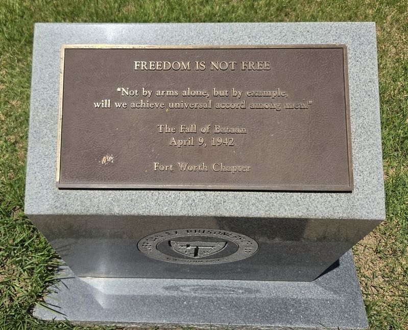Freedom Is Not Free Marker. Click for full size. Freedom Is Not Free Marker image. Click for full size.