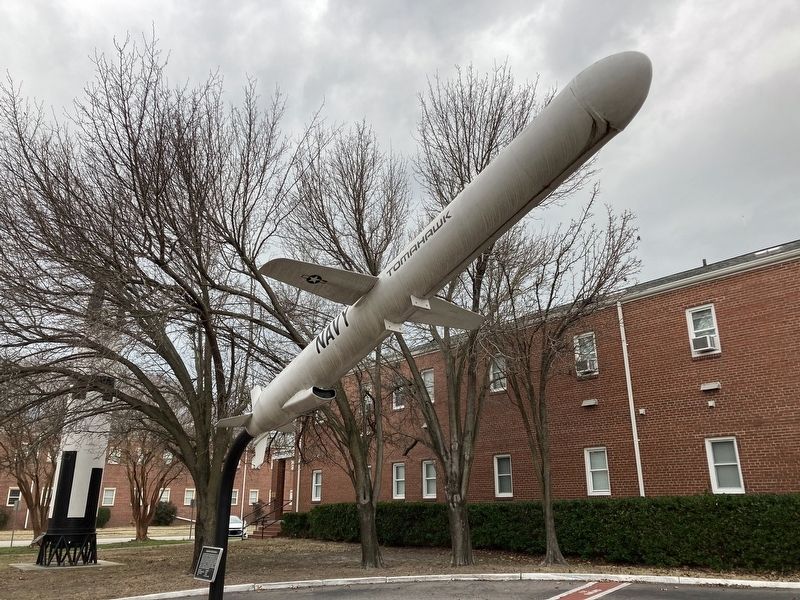 Tomahawk Cruise Missile & Marker. Click for full size. Tomahawk Cruise Missile & Marker image. Click for full size.