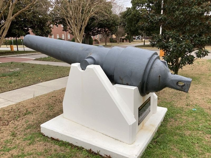 Trophy Cannon from CSS Tennessee & Marker. Click for full size. Trophy Cannon from CSS Tennessee & Marker image. Click for full size.
