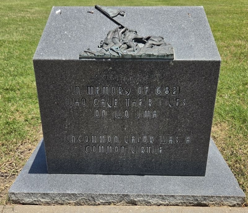 Iwo Jima Marker. Click for full size. Iwo Jima Marker image. Click for full size.
