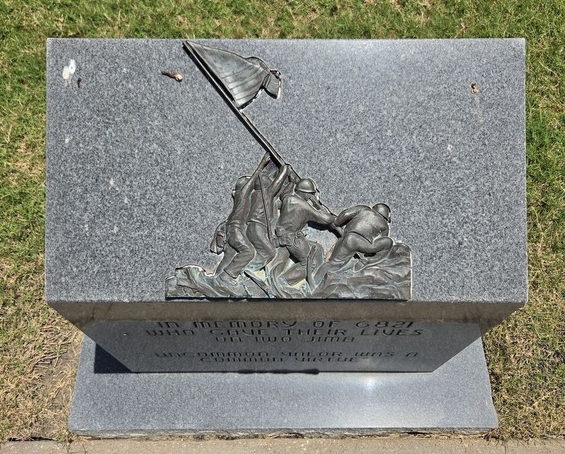 Iwo Jima Marker. Click for full size. Iwo Jima Marker image. Click for full size.