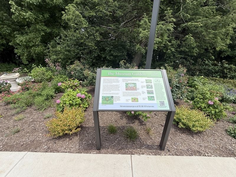 The Museum Garden Marker. Click for full size. The Museum Garden Marker image. Click for full size.