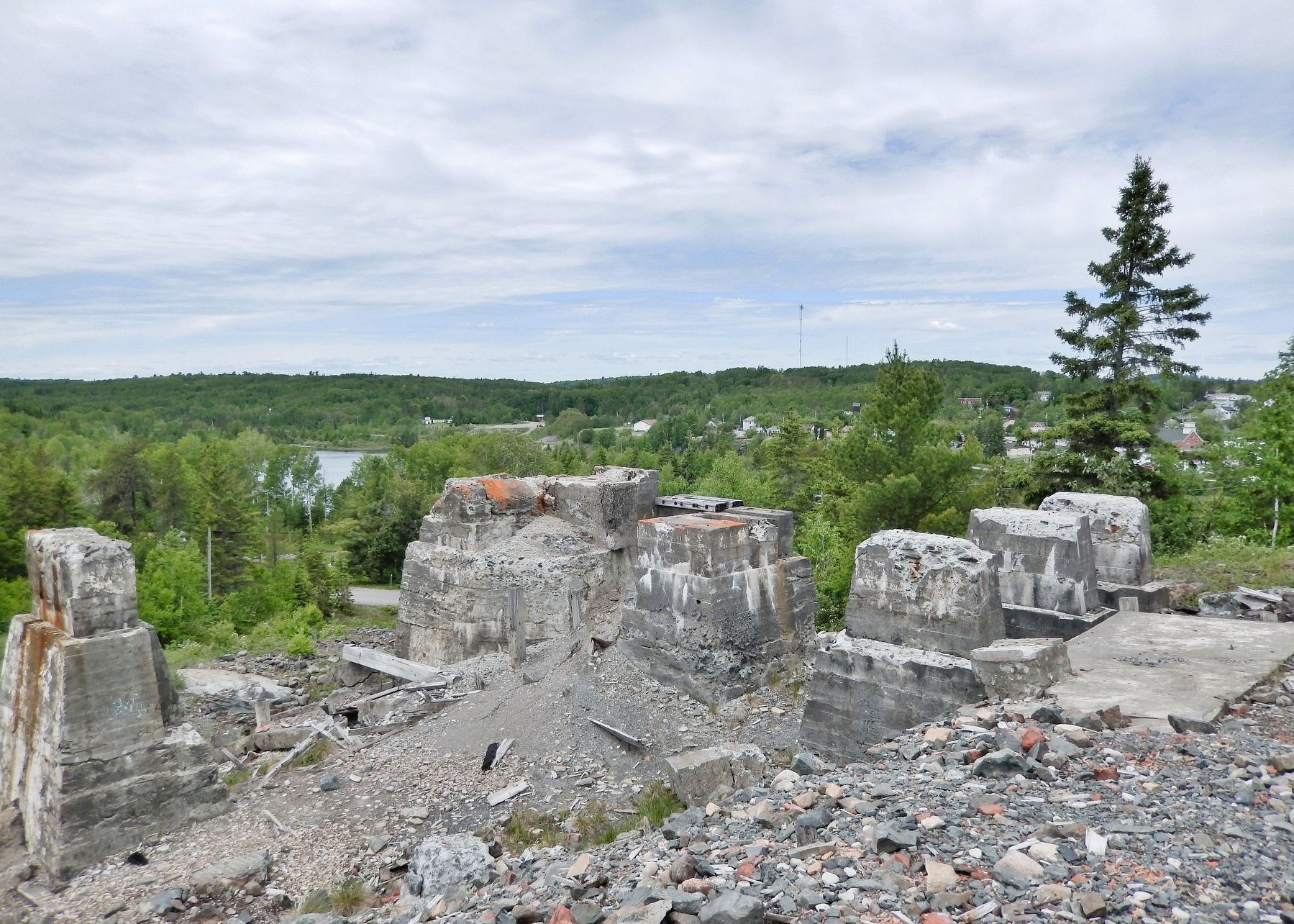 Nipissing High Grade Mill Ruins. Click for full size. Nipissing High Grade Mill Ruins image. Click for full size.