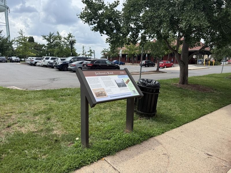 Jackson's Raid Marker. Click for full size. Jackson's Raid Marker image. Click for full size.